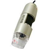 Dino-Lite AM3111-MS21W 0.3 MP, 10x-50x, 230x Digital Microscope + White Stand