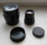 Microplanar objective lens F-65 1:4,5 microscope LOMO
