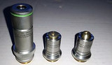 Set of Three Bausch & Lomb Metallurgical Microscope Objectives 8X, 20X, 40X