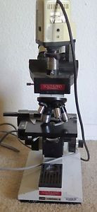 Southland McBain Instruments Microscope 4 Objective Lenses With Panasonic Camera