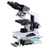 AmScope B490B-LED 40X-2000X LED Binocular Biological Compound Microscope