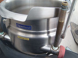 Cleveland KDT-12-T direct steam tilting 12 gallon tabletop steam