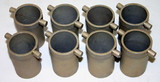 IEC CUPS, MODEL 362, 6 ½ BABCOCK BOTTLE,  BAG OF EIGHT, MATCHED WEIGHTS, NEW