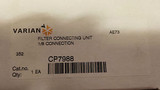 Agilent Varian Filter Connecting Unit 1/8 Connection CP7988