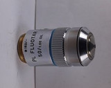 Leitz PL Fluotar 50x /1.00 Oil 160 TL Microscope Objective