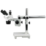 10X-20X-30X-60X Trinocular Stereo Microscope with Single Arm Boom Stand
