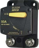 Cooper Bussman Circuit Breaker Model CB187F-50 50 AMP 48 Volt