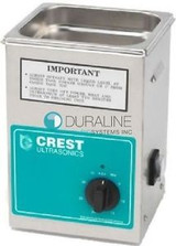 New Crest CP200T PowerSonic Ultrasonic Cleaner w/Timer .5 Gallon 1.75 Litres