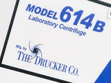 Model  614B Duramark - Laboratory Centrifuge, The Drucker Company