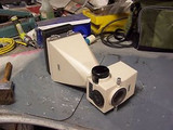 OLYMPUS MICROSCOPE CAMERA UNIT PM-10AK POLAROID CAMERA