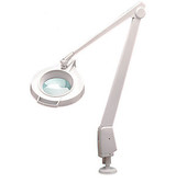 Dazor Circline Magnifier Lamp 3 Diopter 42 Arm & Clamp Mc-200