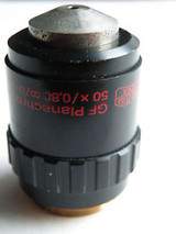 ZEISS GF PLAN objective 50x 0,80  inf./ 0-A  POL (M25) Microscope LEICA Nikon