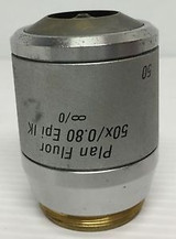 LEICA AUSTRIA PLAN FLUOR LWD 50X / 0.80 EPI IK MICROSCOPE OBJECTIVE