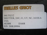 NEW MELLES GRIOT 24V.#1.UT.NC.24320-A SHUTTER 04UTS212