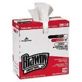 Brawny Airlaid Gen Purp Wpr Bx 1Ply Whi 10/128