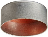 JG Finneran 5140-13 Aluminum Seals with PTFE/Red Rubber Septum, 13mm Cap Size,