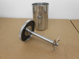 USED OMNI 17062 200ml STAINLESS STEEL CHAMBER ASSEMBLY WITH 2 BLADE.