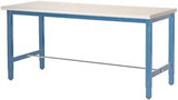 72W X 30D Lab Bench - Plastic Laminate Square Edge - Blue