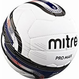 MITRE Pro Max Size 5 Football Match Foot Ball White New!!