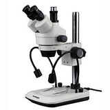 Amscope 7X-45X Stereo Microscope With Built In Dual Led Gooseneck