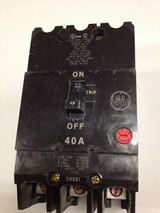 GE CIrcuit Breaker TEY340  40A  277/480V  3Pole