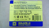 New IN BOX SQUARE D 9070TF50D1 INDUSTRIAL CONTROL TRANSFORMER  (B4-1)