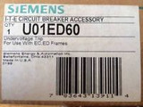 New Siemens U01ED60 UndervolaGE Trip For ECED Frames