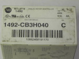 Nib Allen Bradley 1492-Cb3H040 Circuit Breaker Ser. C