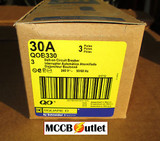 New IN BOX - Square D QOB330  Circuit Breaker -