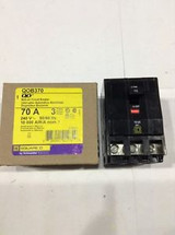 SQUARE D QOB370 CIRCUIT BREAKER 70A New