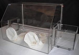 Laboratory Glove Box, Nitrogen Glove Box for Lab with Transfer Chamber Acrylic