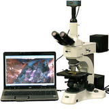 50X-2500X Darkfield Polarizing Metallurgical Microscope + 14MP Camera