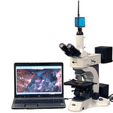 50X-2500X Darkfield Polarizing Metallurgical Microscope + HD WiFi Camera