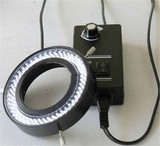 Stereo Ring Illuminator 61Mm Led Microscope 144 Adjustable Light N