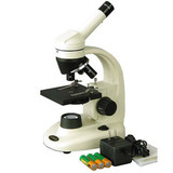 AmScope M130-LED Student Cordless LED Biological Microscope 40X-400X