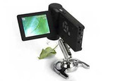 3 Lcd Um039 Up To 500X  Portable Digital Microscope 5.0Mp 8 Led Li-Ion Battery