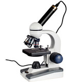 Amscope 40X-800X Coarse & Fine Led Student Science Microscope + Digital Imager