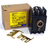 New Square D Qou315 15A 3-Pole 240V Circuit Breaker 1 Year Warranty