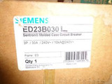 New Siemens Ed23B030L  3P 30A