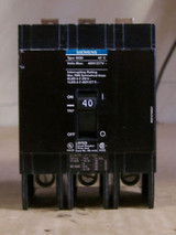 Type Bqd  Bqd340 -  New  Ite/Siemens 3 Pole 40 Amp 480 Voltage Rating