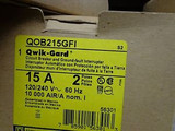 New Square D Qob215Gfi  15A 2P  Ground Fault