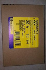 ( 6)Square D 20Amp Combination Arc Fault Qo120Cafi  Newes Code( Set Of 6 )