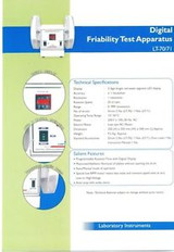 Digital Friability Test Apparatus (Double Drum) (New)