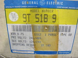 Ge .75 Kva 1 Phase Transformer 240/480 X 120/240 Volt Transformer New T827