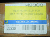 Square D #Ws360 Weathershield For Dry Transformer Nib