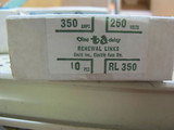 (10) Gould Rl350 350 Amp Renewable Fuse Links Box Of 10 New
