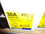 New Square-D  Qo2301021  2P 30A