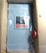 New Cutler-Hammer Dh321Frk Safety Switch 30 Amp 240V Fusible Rainproof