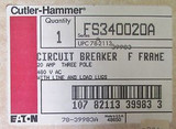 Eaton Cutler Hammer Circuit Breaker Fs340020A 480Vac