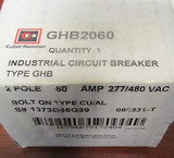 Cutler Hammer Westinghouse Ghb2060 60 Amp 2 Pole Circuit Breaker